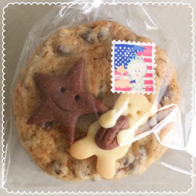 チョコチップクッキー、クマ星クッキー付♡